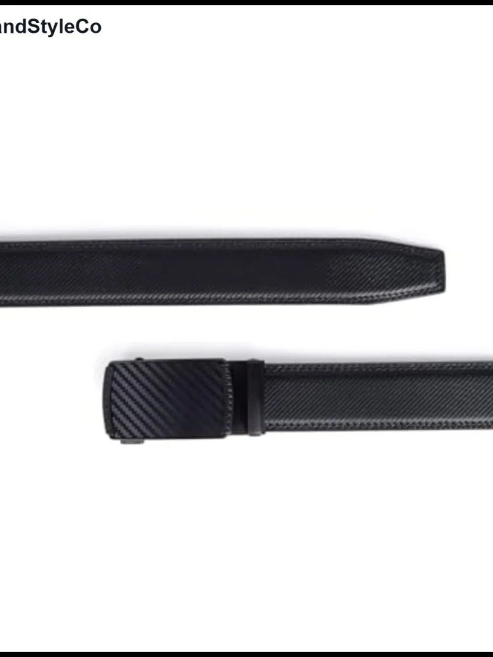 Men's Genuine Leather Ratchet Belt Adjustable Waist Dress Casual